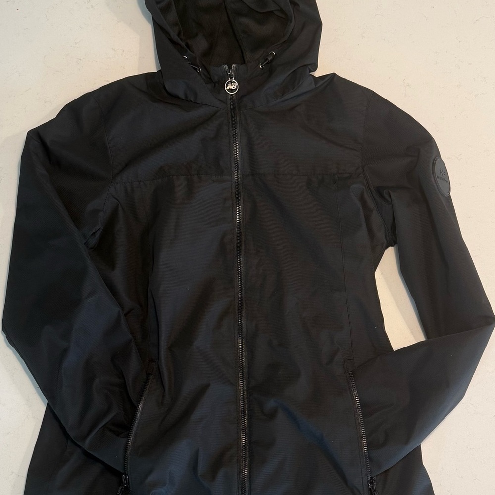 New Balance Women's Black Hooded Jacket